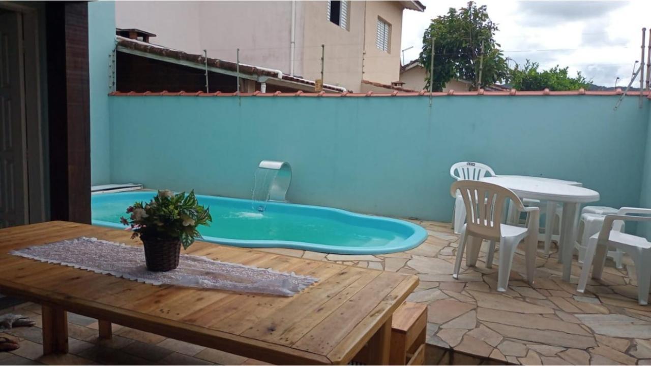 Casa Com Piscina A Beira-Mar Vila Itanhaém Exterior foto